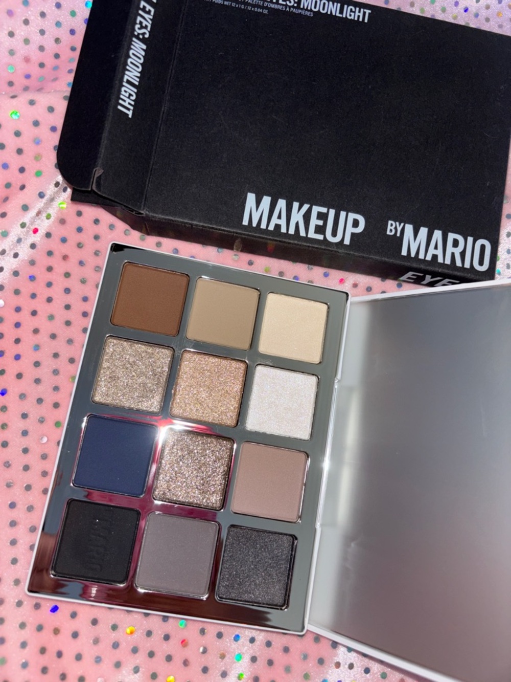 MAKEUP BY MARIO Neutral & Shimmer Eyeshadow Palette - Moonlight (Multicolor)
